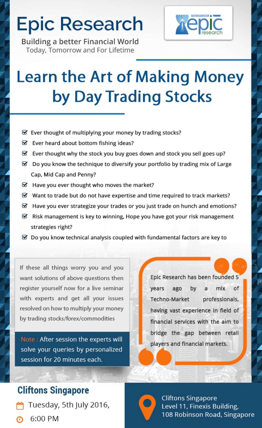 learn intraday trading